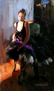 Women Painting - Pretty Girl MIG 21 Impressionist